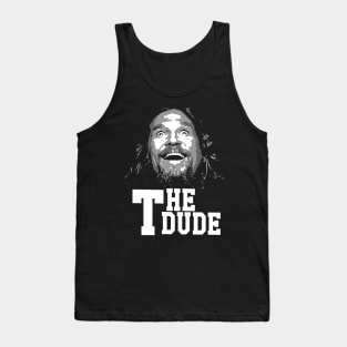 The dude funny face, big lebowski Tank Top